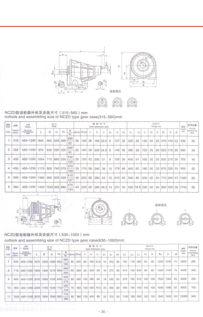 新型NGW行星齿轮减速器